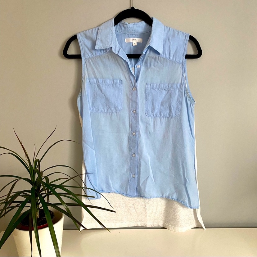 Drew Button Down Tank